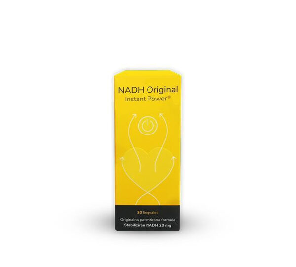 NADH-Original-Instant-Power-30-pastil NADH Original Instant Power - Stabilizirani NADH 20 mg, 30 pastila
