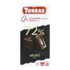 530-Torras-temna-cokolada-brez-sladkorja-72-kakava-75g Torras crna čokolada bez šećera, 72% kakaa, 75 g