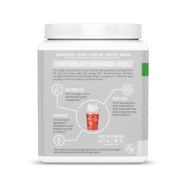 sunwarrior-mct-olje-prednosti Sunwarrior Active organsko MCT ulje, 360 g