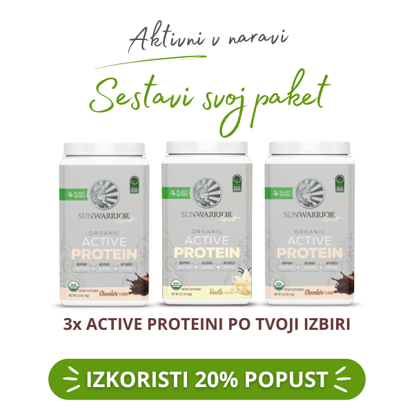 PAKIRANJE Sunwarrior Active proteini 3 pak