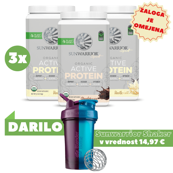 Sunwarrior Active 2 pakiranja + SHAKER