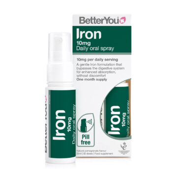 Željezo - 10 mg u spreju BetterYou, 25 ml