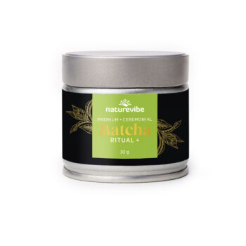 NatureVibe Ritual + Premium ceremonijal matcha - 100% organski japanski zeleni čaj u prahu, 30 g
