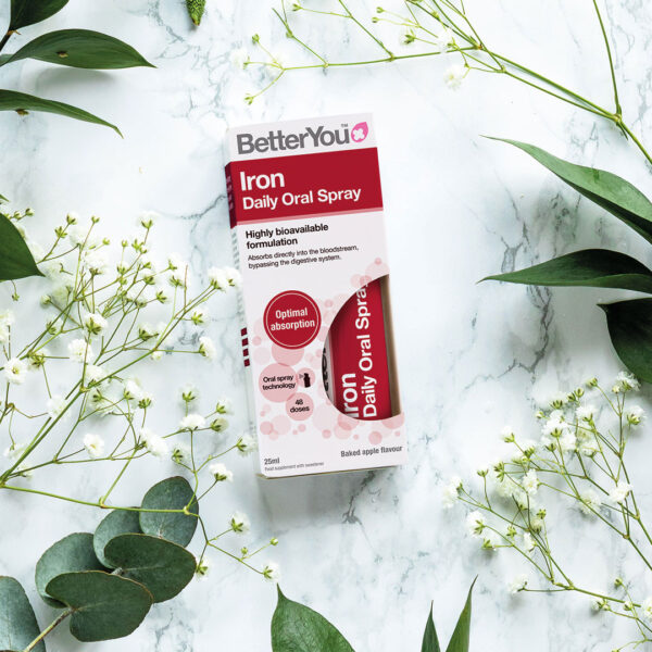 Prehransko-dopolnilo-z-zelezom-BetterYou Željezo - 5 mg u spreju BetterYou, 25 ml