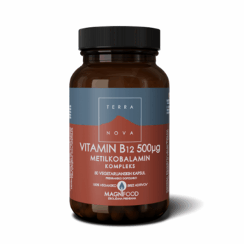 Terranova vitamin B12 - 500 μg kompleks metilkobalamina, 50 kapsula