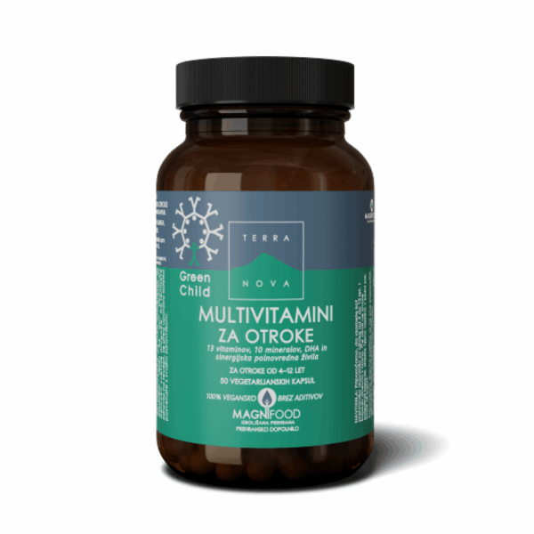 Terranova Multivitaminski kompleks za djecu, 50 kapsula