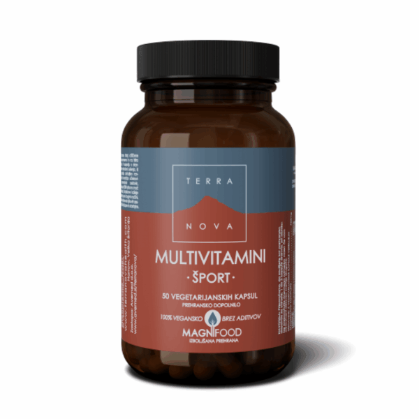 Terranova-Multivitamini-za-sport Terranova Multivitamini za sport, 50 kapsula