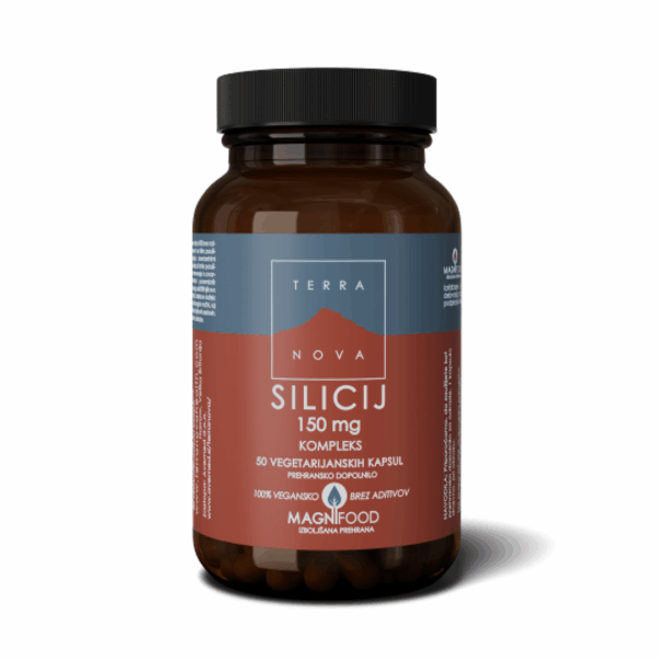 Terranova-Silicij-150-mg-kompleks Terranova Silicon 150 mg kompleks, 50 kapsula