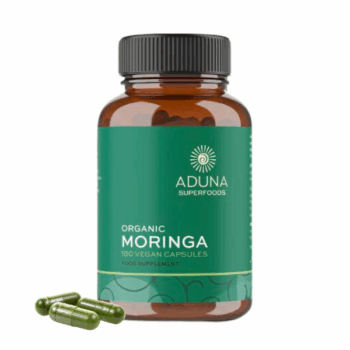 Aduna organska moringa u kapsulama 500 mg, 180 kapsula, dodatak prehrani