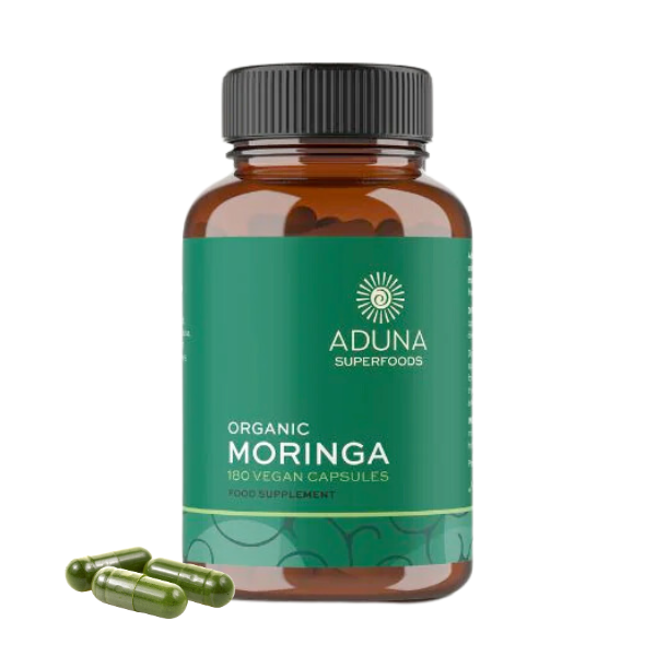 Aduna organska moringa u kapsulama 500 mg, 180 kapsula, dodatak prehrani