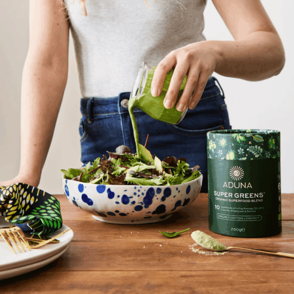 Aduna SUPER GREENS mješavina super zelenila, organski, 250 g