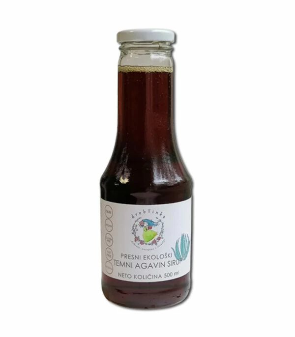 Organski agavin sirup drobTinka, 500 ml