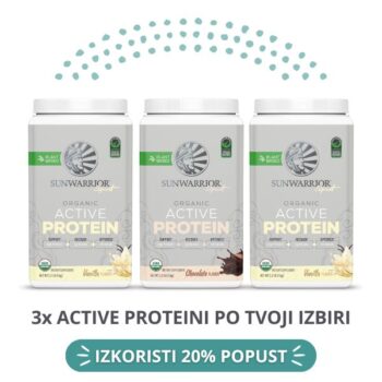 PAKIRANJE Sunwarrior Active proteini 3 pak