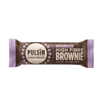Pulsin Brownie pločica lješnjak i čokolada, 35 g