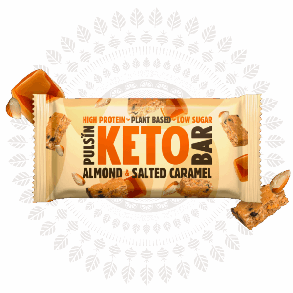 pulsin-keto-mandelj-slana-karamela Pulsin Keto proteinska pločica s bademima i slanom karamelom, 50g