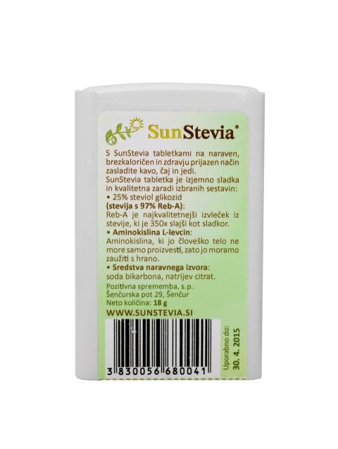 SunStevia prirodni zaslađivač - dozator stevije (300 tableta)