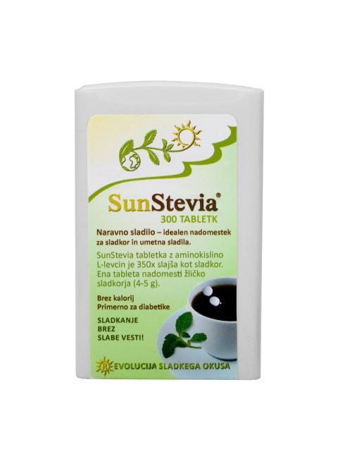 SunStevia prirodni zaslađivač - dozator stevije (300 tableta)