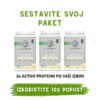 PAKIRANJE Sunwarrior Active proteini 3 pak