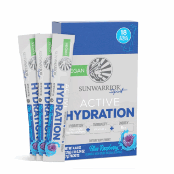Sunwarrior Active Hydration - hidratacijski napitak, okusa plave maline
