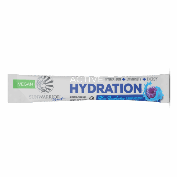 Sunwarrior Active Hydration - hidratacijski napitak, okusa plave maline