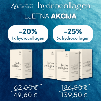 Hydrocollagen Novelius-ljetna-akcija AKCIJA -25% - Novelius Medical Hydrocollagen – kolagenski prah, 28 x 6 g