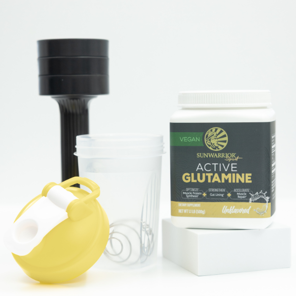 sunwarrior-glutamin-napitek Sunwarrior Active Glutamin, 500 g