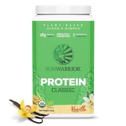 Sunwarrior Classic rastlinski proteini - Vanilija, 750 g