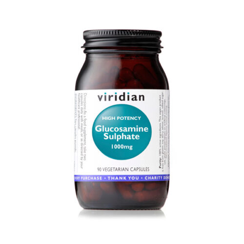 Aktiven Glukozamin Sulfat (veganski), 1000 mg (90 kapsul)