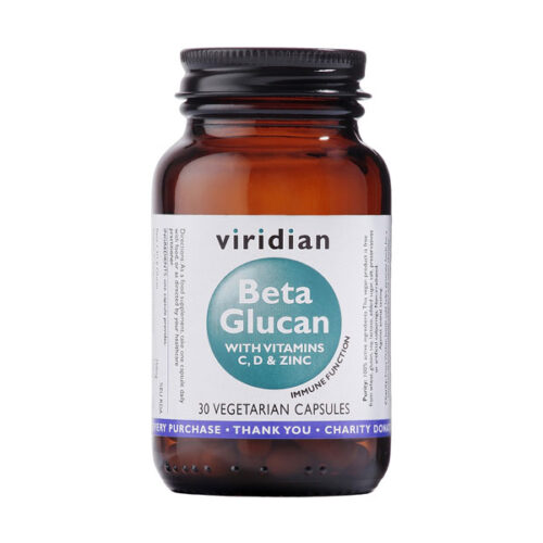 Beta glukan z vitaminoma C, D in cinkom (30 kapsul)