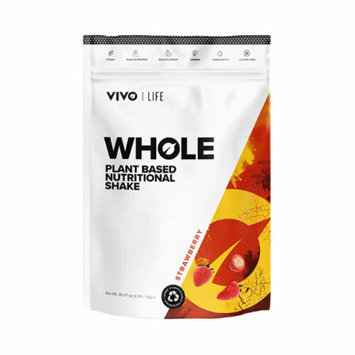 Veganska prehranska mešanica Whole – okus Jagoda (1 kg)
