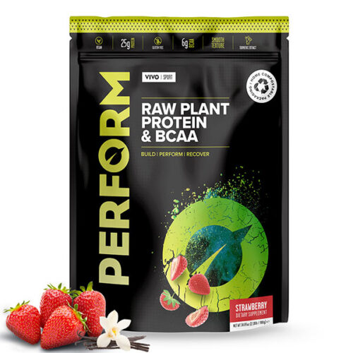 Veganski proteini Vivo Life Jagoda 988g